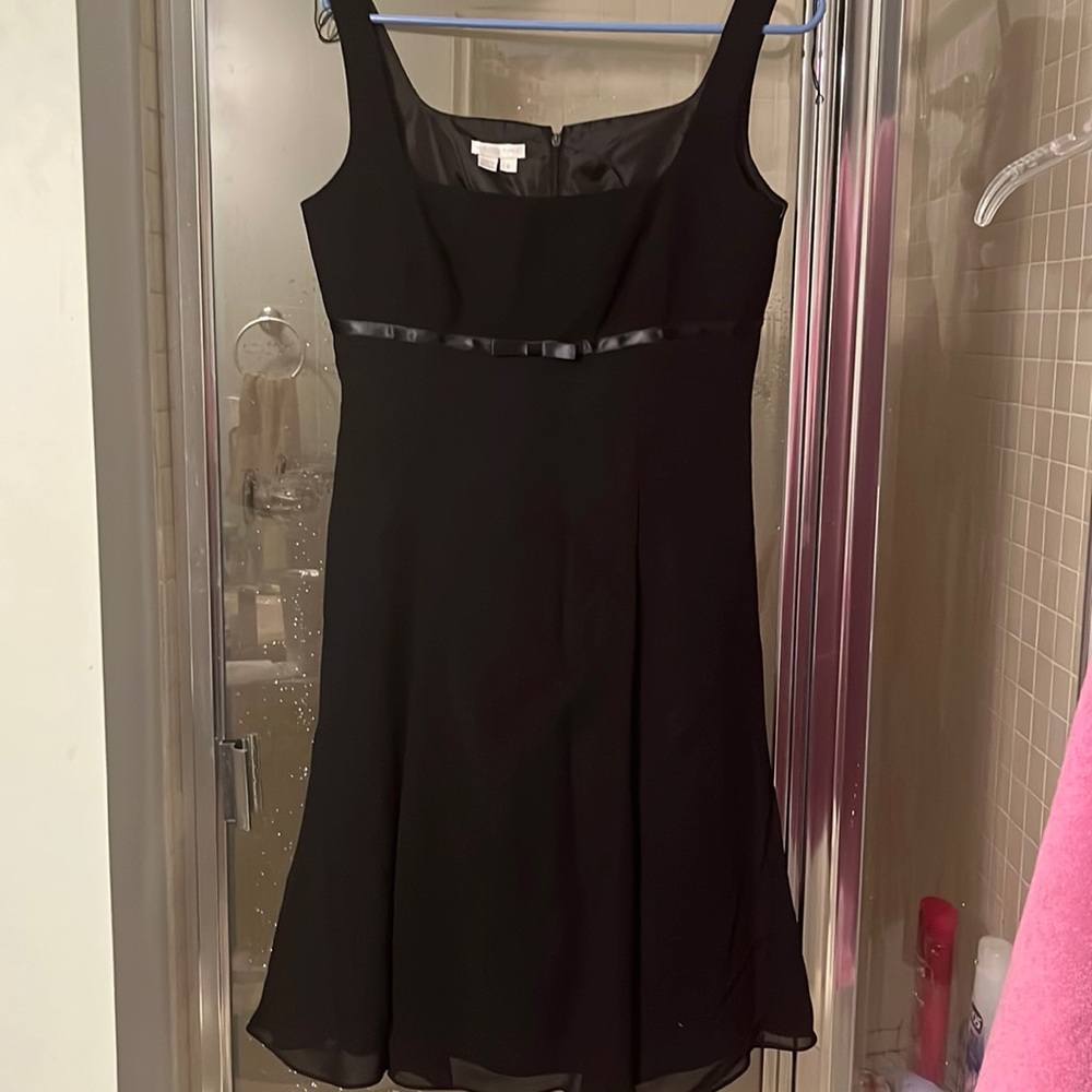 London Times black cocktail dress